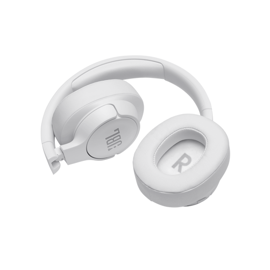 JBL Tune 710BT - White - Wireless Over-Ear Headphones - Detailshot 4